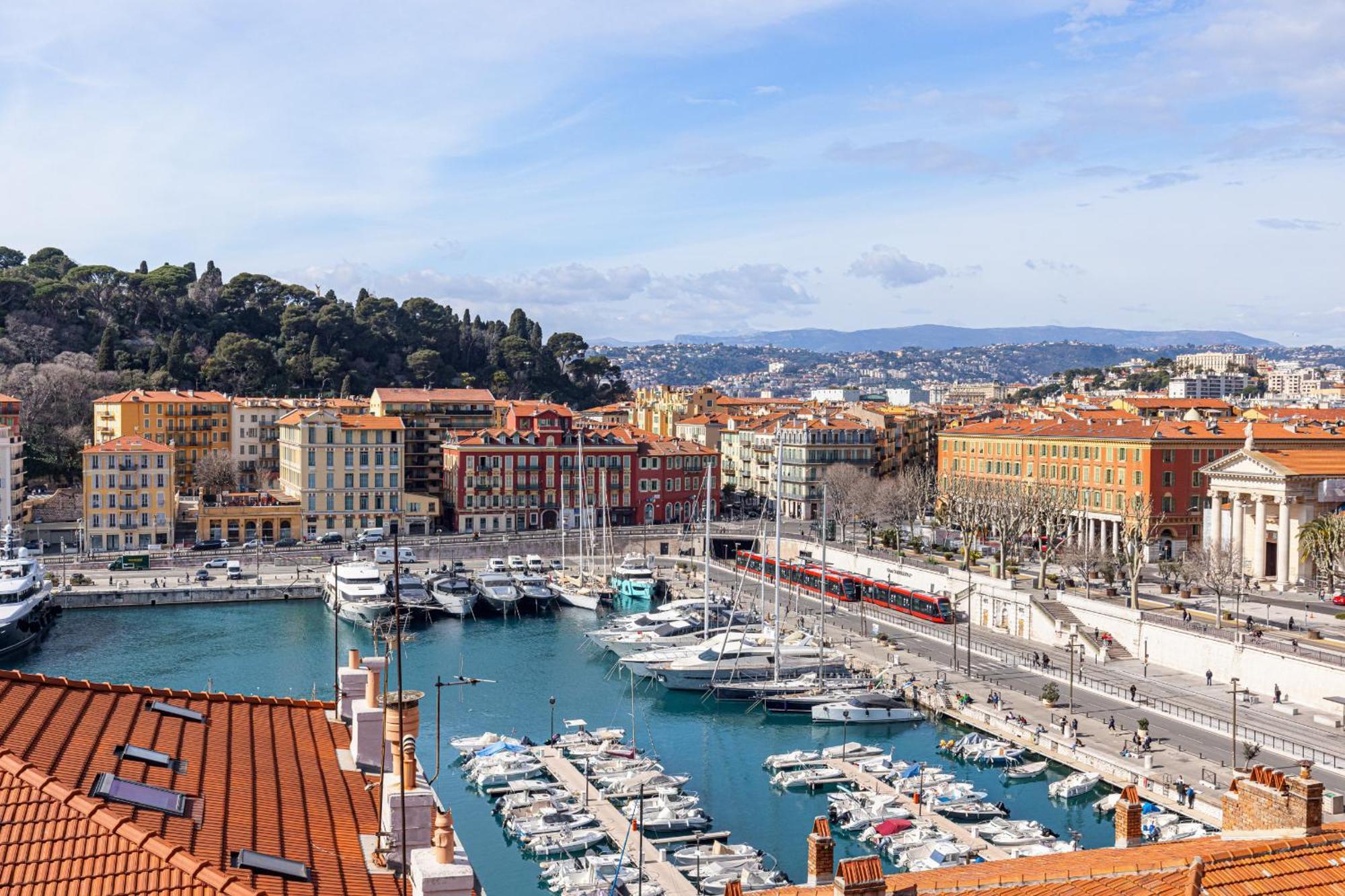 Ferienwohnung Extraordinary View On Port And Castle Hill - 1 Bdr & Parking Nizza Exterior foto