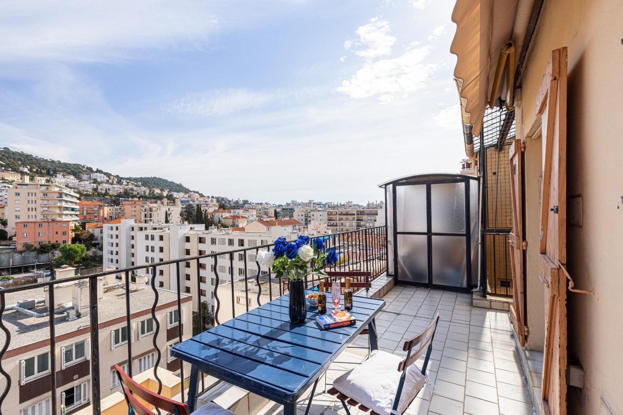 Ferienwohnung Extraordinary View On Port And Castle Hill - 1 Bdr & Parking Nizza Exterior foto