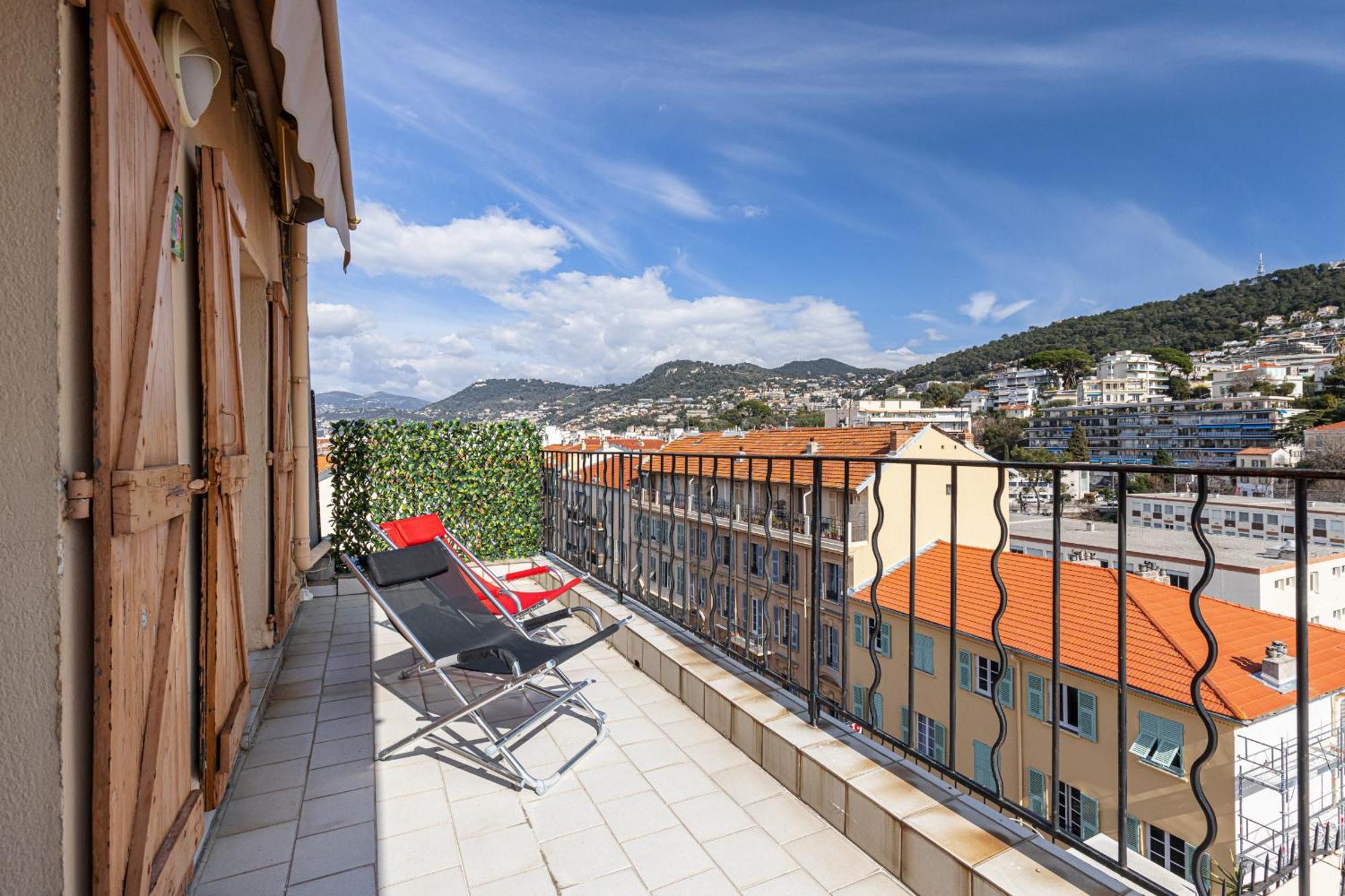 Ferienwohnung Extraordinary View On Port And Castle Hill - 1 Bdr & Parking Nizza Exterior foto